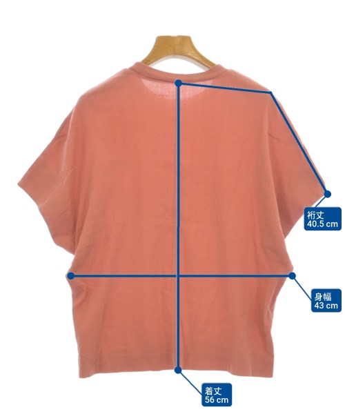 BIWACOTTON（ビワコットン）Tシャツ・カットソー ピンク サイズ:1(S位) レディース/2200694774760