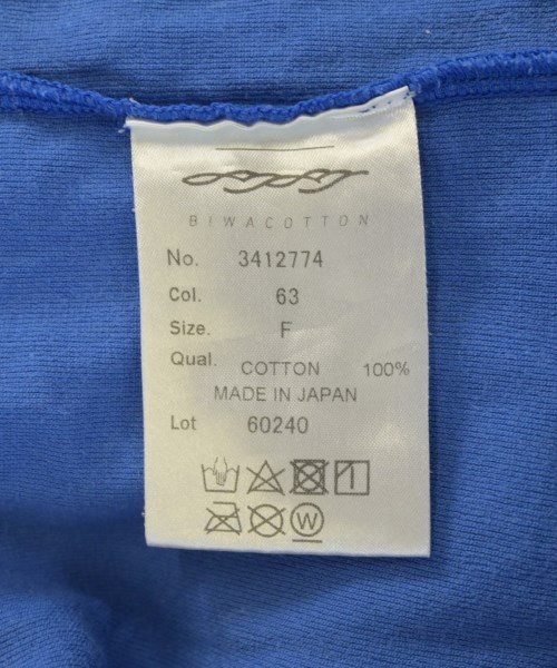 BIWACOTTON（ビワコットン）ワンピース 青 サイズ:F レディース/2200694774777