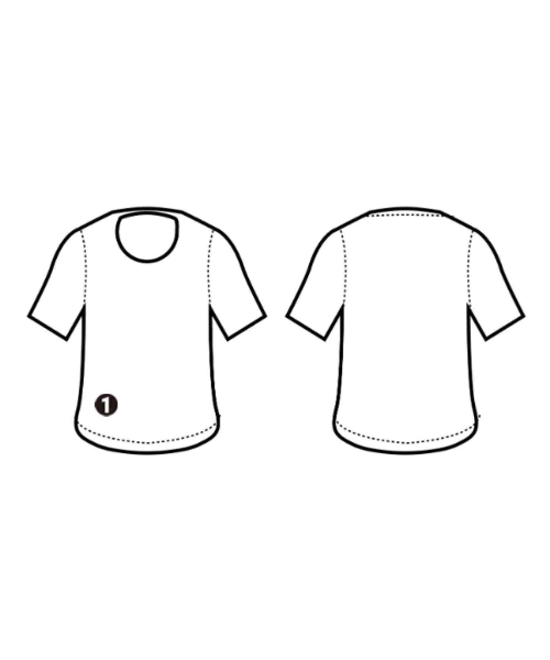 BIWACOTTON（ビワコットン）Tシャツ・カットソー 白 サイズ:3(L位) レディース/2200718726126