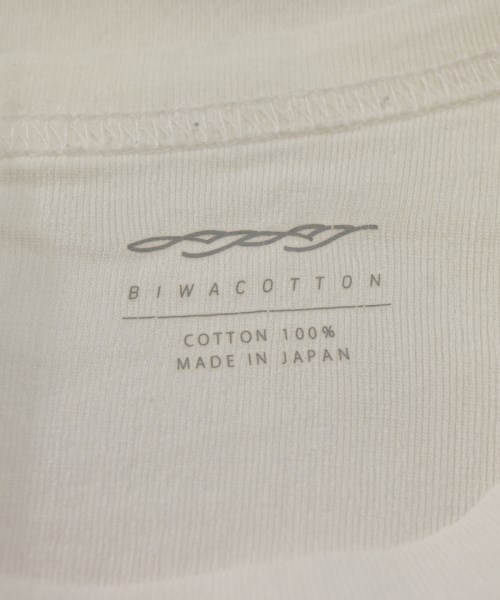 BIWACOTTON（ビワコットン）Tシャツ・カットソー 白 サイズ:3(L位) レディース/2200718726126
