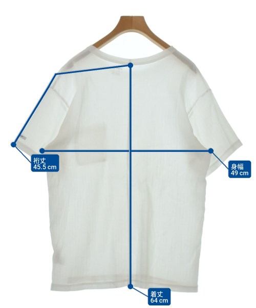 BIWACOTTON（ビワコットン）Tシャツ・カットソー 白 サイズ:3(L位) レディース/2200718726126