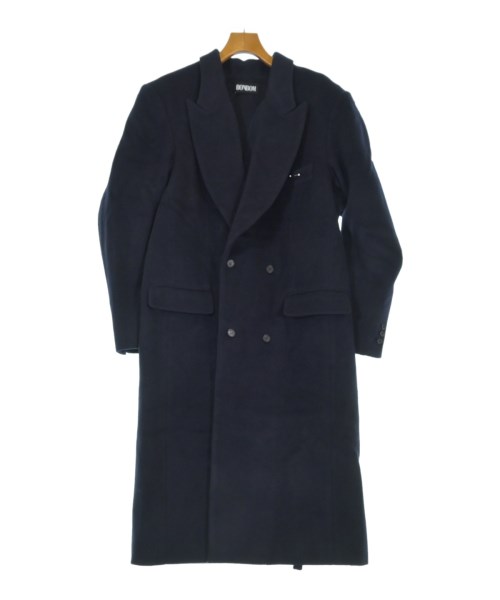 BONBOM（ボンボム）チェスターコート 紺 サイズ:2(M位) メンズ/2200635979032