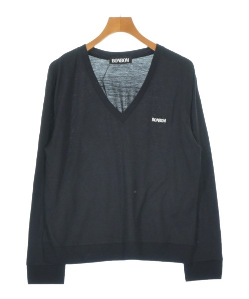 BONBOM(ボンボム)ニット・セーター 黒 サイズ:1(S位)/2200675391054