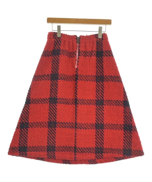 BOOGIE WOOGIE WORKS（ブギウギワークス）ひざ丈スカート 赤 サイズ:38(M位) レディース/2200622544021