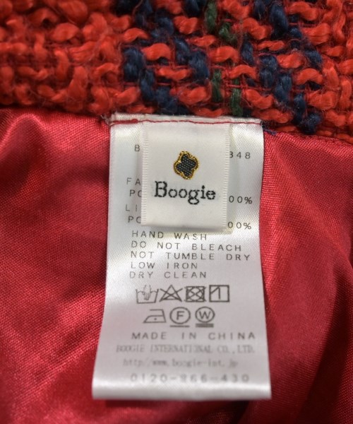 BOOGIE WOOGIE WORKS（ブギウギワークス）ひざ丈スカート 赤 サイズ:38(M位) レディース/2200622544021