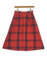 BOOGIE WOOGIE WORKS（ブギウギワークス）ひざ丈スカート 赤 サイズ:38(M位) レディース/2200622544021