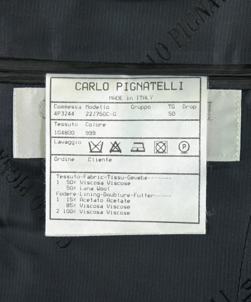 CARLO PIGNATELLI（カルロピニャテッリ）その他 黒 サイズ:50(XL位) メンズ/2200698247055