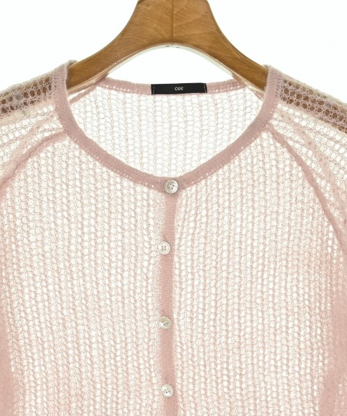 cee（シー）カーディガン ピンク サイズ:F レディース/2200658220050