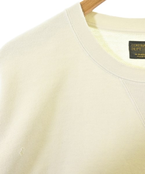 CONTRARY DEPT（コントラリーデプト）スウェット 白 サイズ:3(L位) メンズ/2200652833041