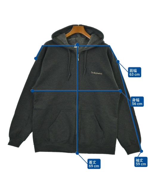Dorothy Hendricks（ドロシーヘンドリックス）パーカー グレー サイズ:L メンズ/2200692344033