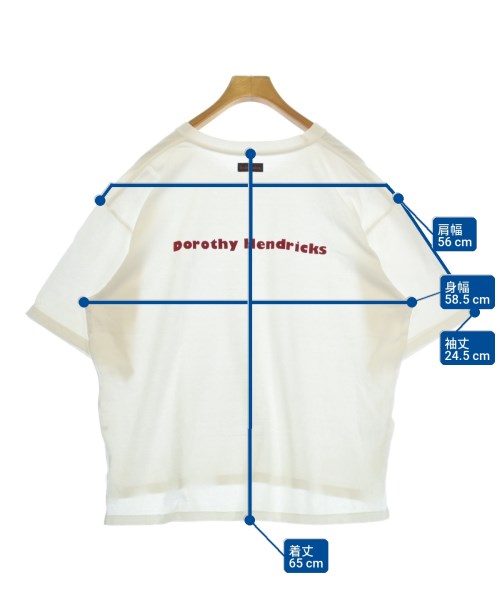 Dorothy Hendricks（ドロシーヘンドリックス）Tシャツ・カットソー 白 サイズ:-(XL位) メンズ/2200720398540