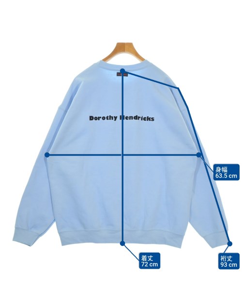 Dorothy Hendricks（ドロシーヘンドリックス）スウェット 青 サイズ:XL メンズ/2200685203163
