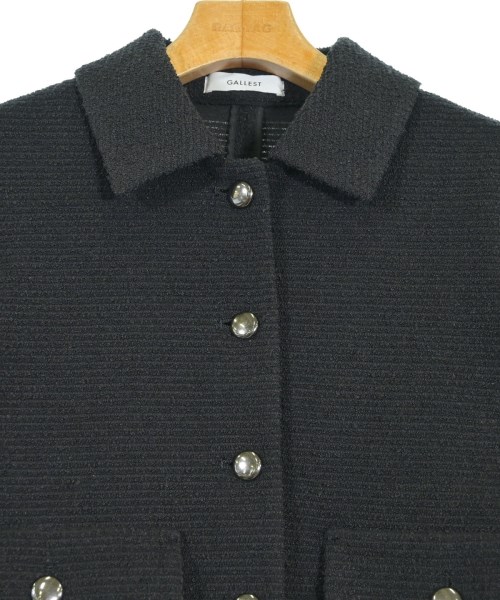 GALLEST（ギャレスト）カジュアルジャケット 黒 サイズ:38(M位) レディース/2200619484019