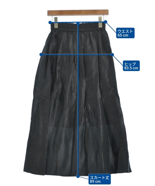 GALLEST（ギャレスト）ロング・マキシ丈スカート 黒 サイズ:36(S位) レディース/2200620992862