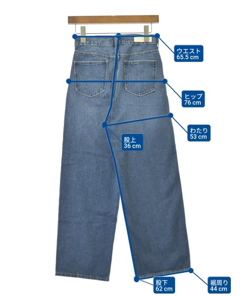 GALLEST（ギャレスト）デニムパンツ 青 サイズ:05(XXL位) レディース/2200611178015