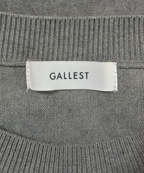 GALLEST（ギャレスト）ニット・セーター グレー サイズ:38(M位) レディース/2200683213034