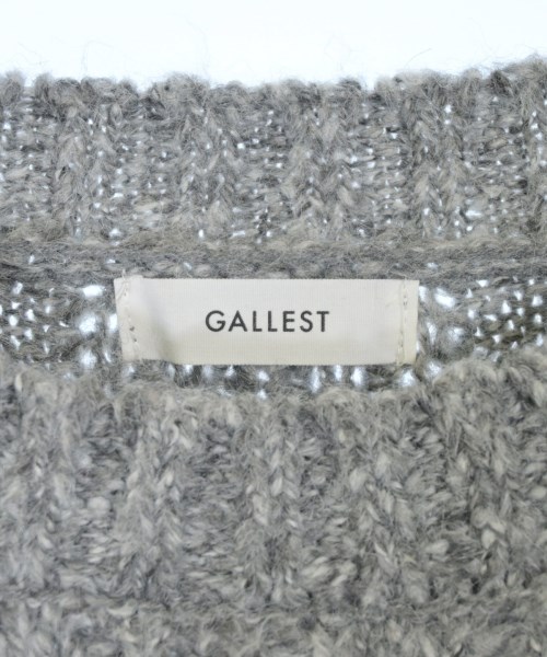GALLEST（ギャレスト）ニット・セーター グレー サイズ:38(M位) レディース/2200631305026