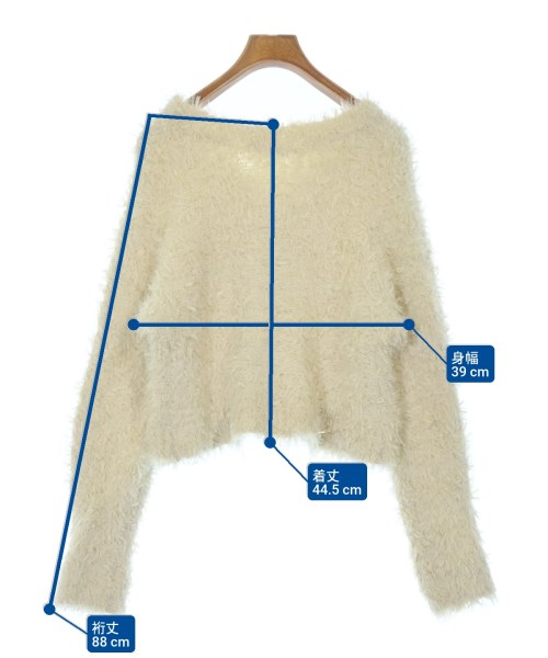 GALLEST（ギャレスト）カーディガン 白 サイズ:38(M位) レディース/2200631305064