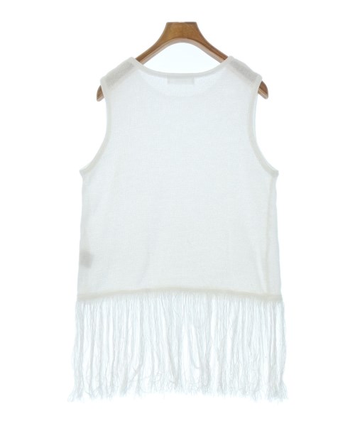 GALLEST（ギャレスト）ベスト 白 サイズ:38(M位) レディース/2200631305095