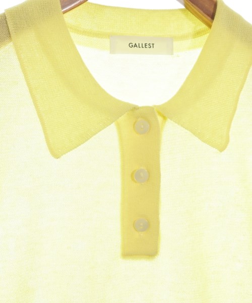 GALLEST（ギャレスト）ニット・セーター 黄 サイズ:38(M位) レディース/2200711100046