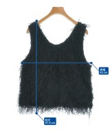 GALLEST（ギャレスト）ベスト 黒 サイズ:38(M位) レディース/2200643923065