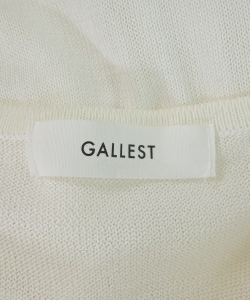 GALLEST（ギャレスト）カーディガン 白 サイズ:38(M位) レディース/2200662320135