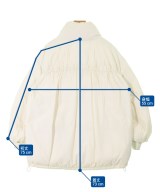 GALLEST（ギャレスト）ダウンジャケット/ダウンベスト 白 サイズ:36(S位) レディース/2200660812014