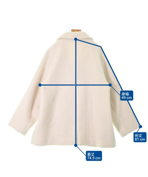 GALLEST（ギャレスト）ピーコート 白 サイズ:38(M位) レディース/2200664989019