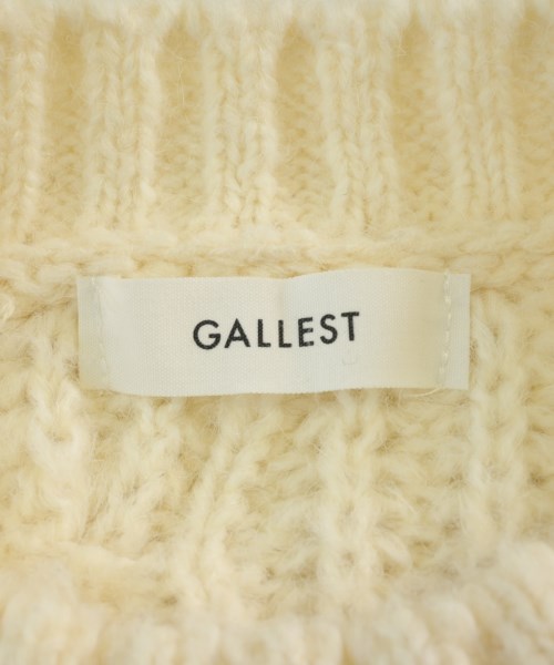 GALLEST（ギャレスト）ニット・セーター 白 サイズ:38(M位) レディース/2200724594016