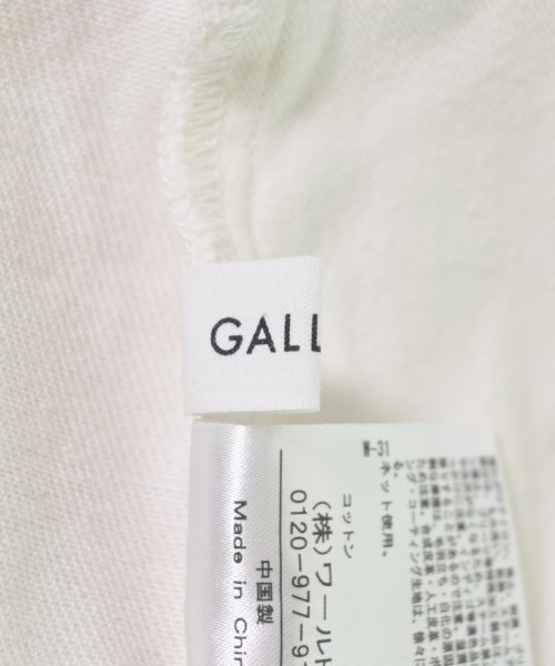 GALLEST（ギャレスト）デニムパンツ 白 サイズ:38(M位) レディース/2200724594078