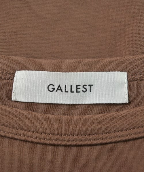 GALLEST（ギャレスト）Tシャツ・カットソー 茶 サイズ:38(M位) レディース/2200726733093