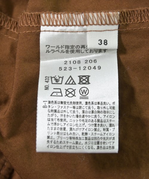 GALLEST（ギャレスト）Tシャツ・カットソー 茶 サイズ:38(M位) レディース/2200726733093