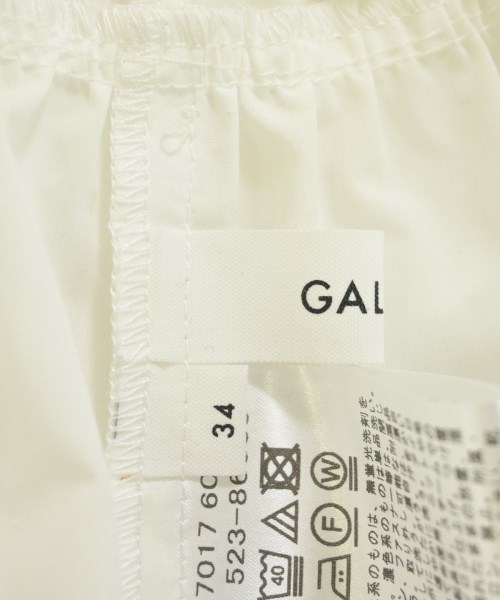 GALLEST（ギャレスト）カジュアルシャツ 白 サイズ:34(XS位) レディース/2200722806210