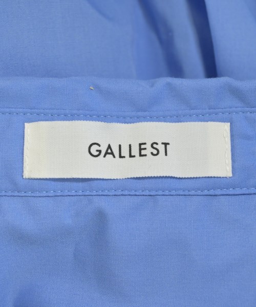 GALLEST（ギャレスト）カジュアルシャツ 青 サイズ:38(M位) レディース/2200722806227