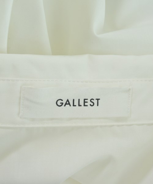 GALLEST（ギャレスト）カジュアルシャツ 白 サイズ:38(M位) レディース/2200681799011