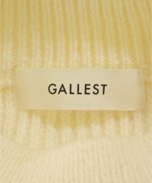 GALLEST（ギャレスト）ニット・セーター 黄 サイズ:38(M位) レディース/2200685829073