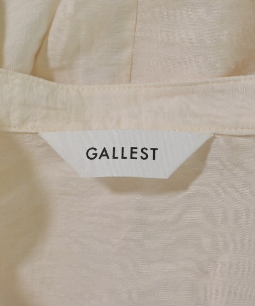 GALLEST（ギャレスト）ブラウス 白 サイズ:38(M位) レディース/2200686705093