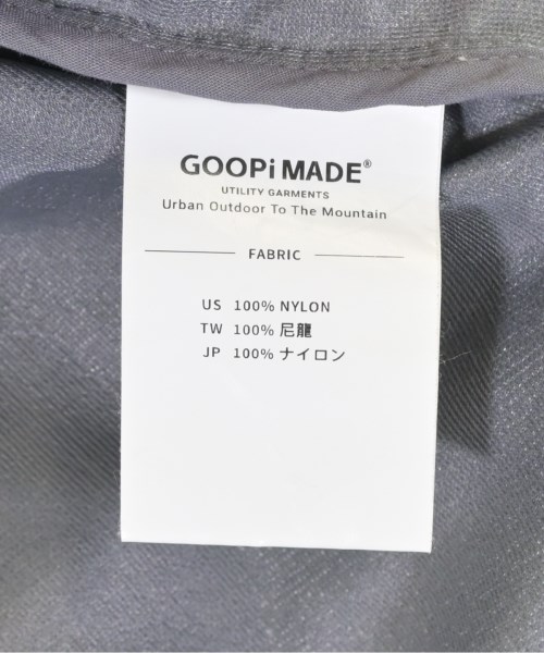 GOOPiMADE（グーピーメイド）その他 グレー サイズ:-(XL位) メンズ/2200732707026