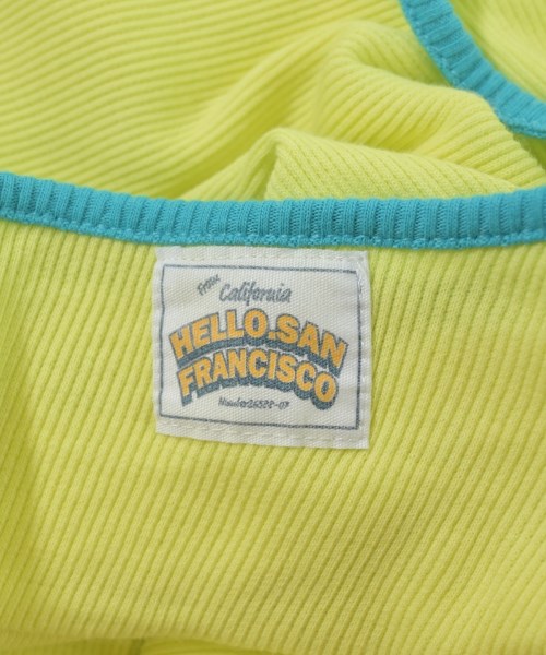 HELLO.SANFRANCISCO（ハローサンフランシスコ）ワンピース 黄 サイズ:ONE レディース/2200699677097