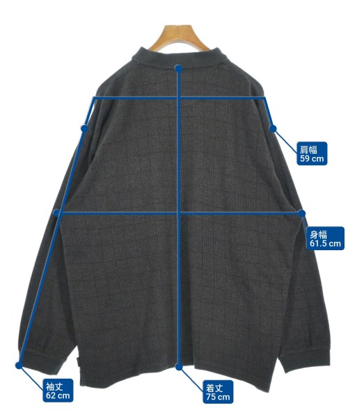 IZOD（アイゾッド）ポロシャツ グレー サイズ:XXL メンズ/2200646813035