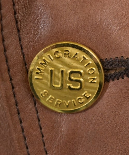 JUNKY STYLE（ジャンキースタイル）ライダース 茶 サイズ:-(XL位) メンズ/2200626011352