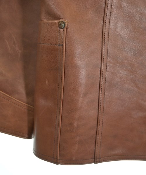 JUNKY STYLE（ジャンキースタイル）ライダース 茶 サイズ:-(XL位) メンズ/2200626011352