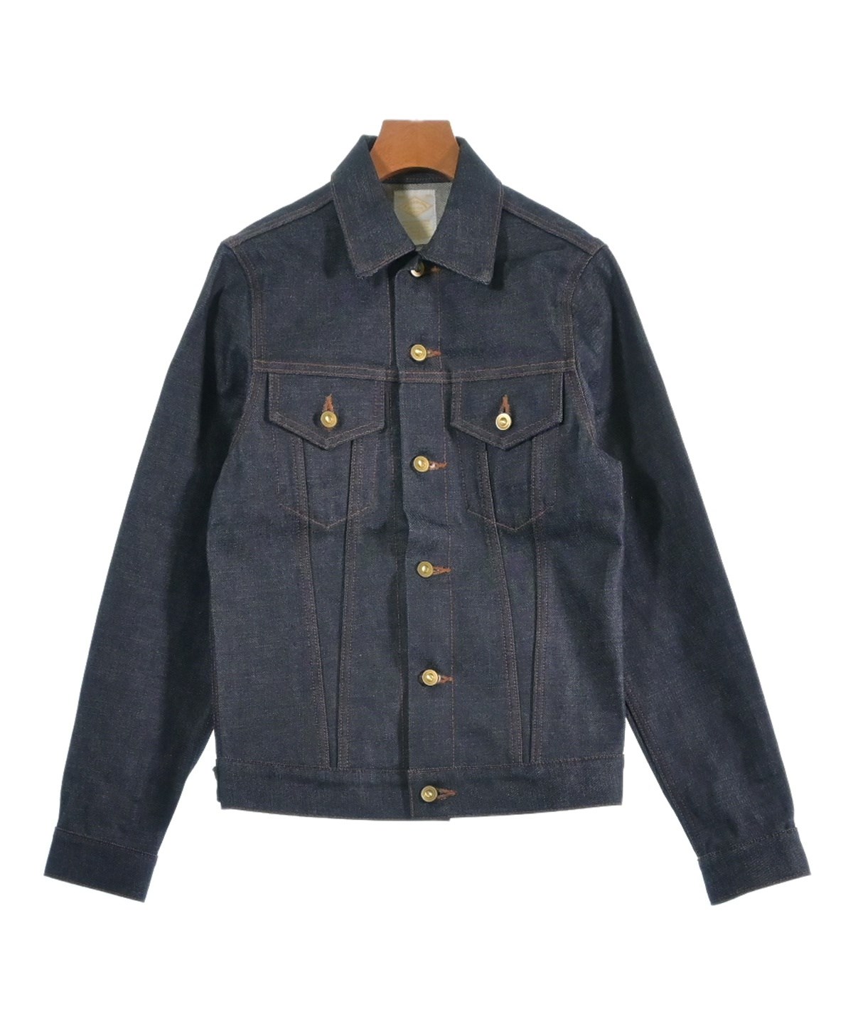 KAIHARA DENIM（カイハラデニム）デニムジャケット 紺 サイズ:S