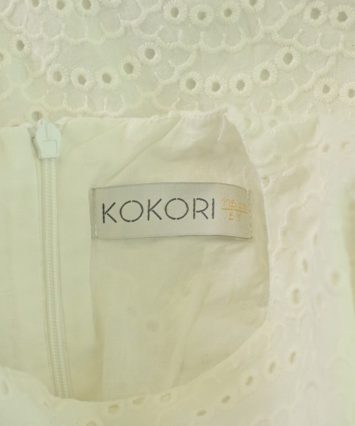 KOKORI（ココリ）ワンピース（その他） 白 サイズ:116(7T-8T) キッズ/2200701028282