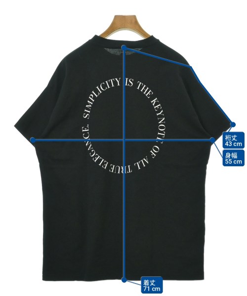 kts（ケーティーエス）Tシャツ・カットソー 黒 サイズ:F レディース/2200720898071