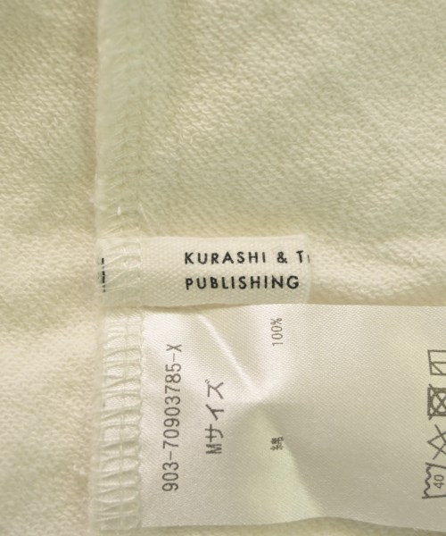 KURASHI & Trips PUBLISHING（クラシアンドトリップスパブリッシング）Tシャツ・カットソー 白 サイズ:M レディース/2200636627055