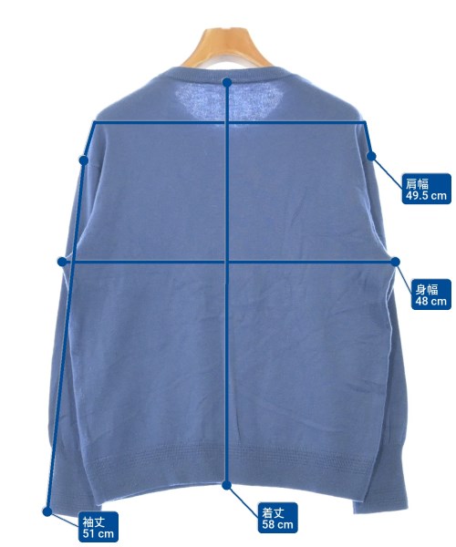 KURASHI & Trips PUBLISHING（クラシアンドトリップスパブリッシング）ニット・セーター 青 サイズ:M レディース/2200636744011