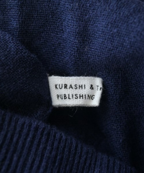 KURASHI & Trips PUBLISHING（クラシアンドトリップスパブリッシング）ニット・セーター 紺 サイズ:F レディース/2200636744028