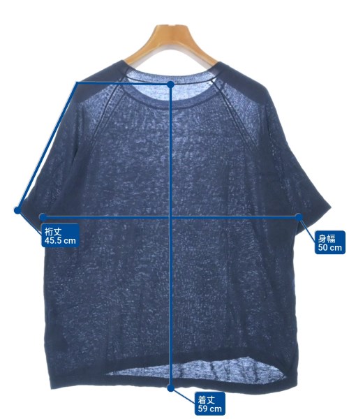 KURASHI & Trips PUBLISHING（クラシアンドトリップスパブリッシング）ニット・セーター 紺 サイズ:F レディース/2200636744028