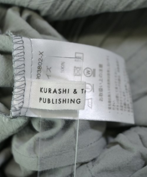 KURASHI & Trips PUBLISHING（クラシアンドトリップスパブリッシング）ワンピース グレー サイズ:M レディース/2200627638015